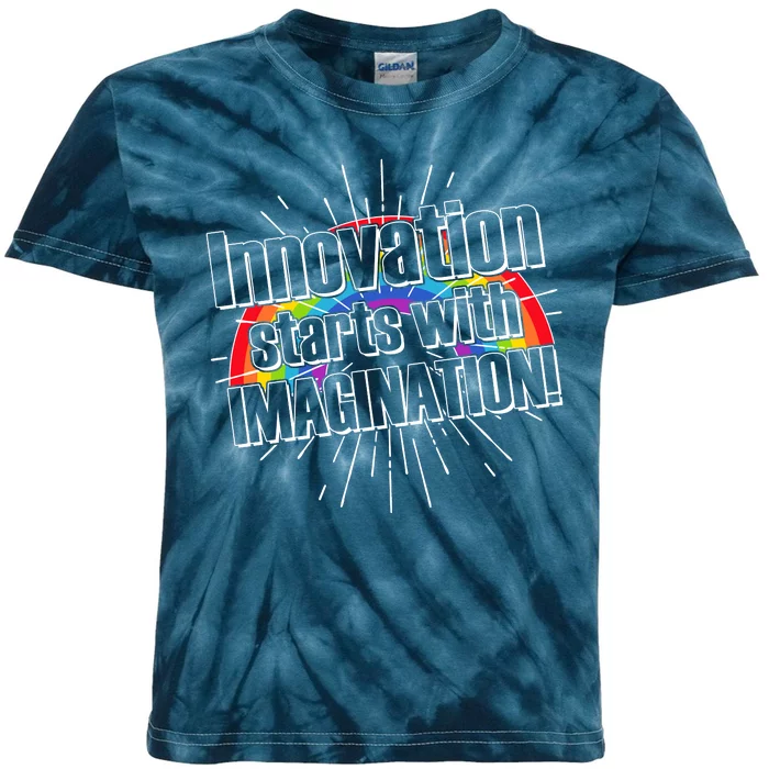 Innovation Starts With Imagination! Kids Tie-Dye T-Shirt