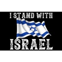 I Stand With Israel Israeli Palestinian Conflict Pro Israel Bumper Sticker