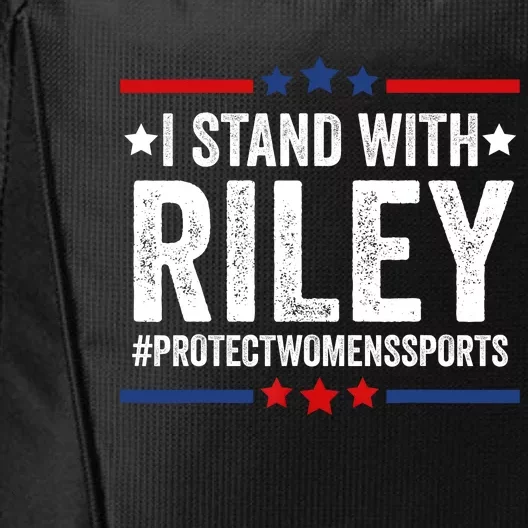 I Stand With Riley Protect Womens Sports City Backpack