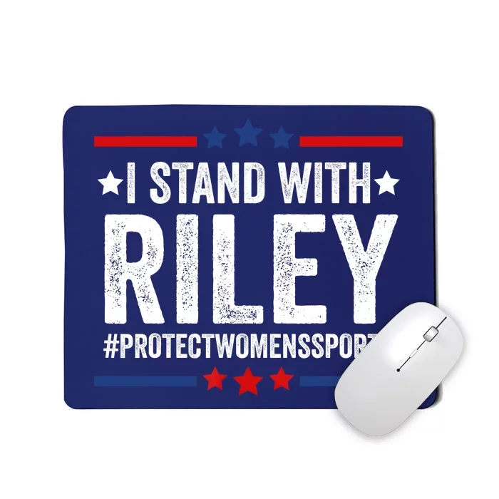 I Stand With Riley Protect Womens Sports Mousepad