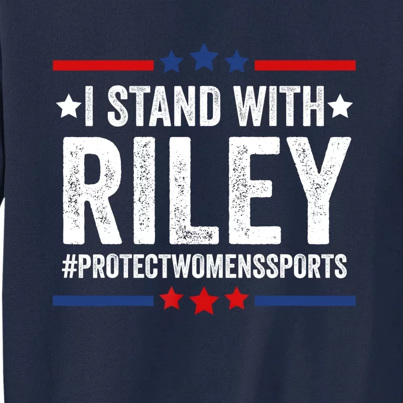 I Stand With Riley Protect Womens Sports Tall Sweatshirt