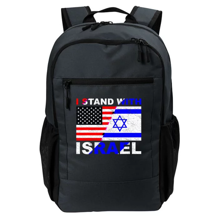 I Stand With Israel Pray For Israel Us Israel Flag Daily Commute Backpack