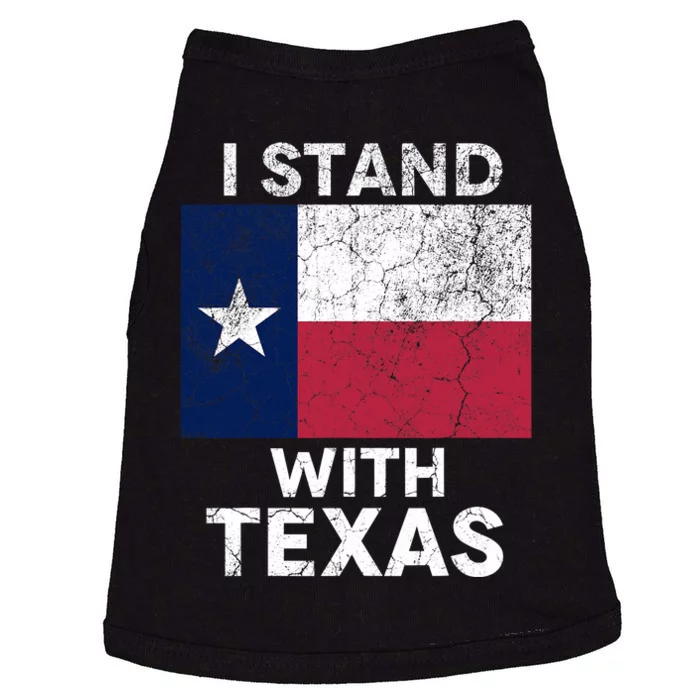 I Stand With Texas Doggie Tank