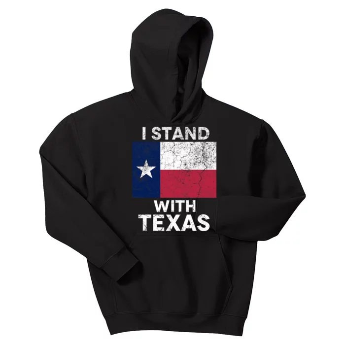 I Stand With Texas Kids Hoodie