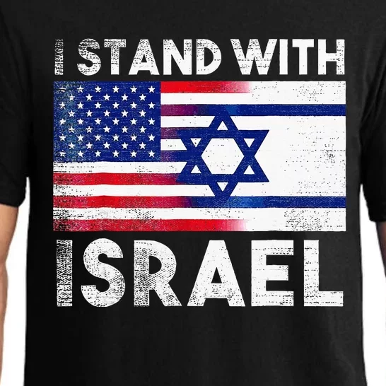 I Stand With Israel Pray For Israel US And Israel Flag Pajama Set