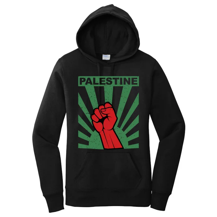 I Stand With Palestine For Their Freedom Free Palestine Women's Pullover Hoodie