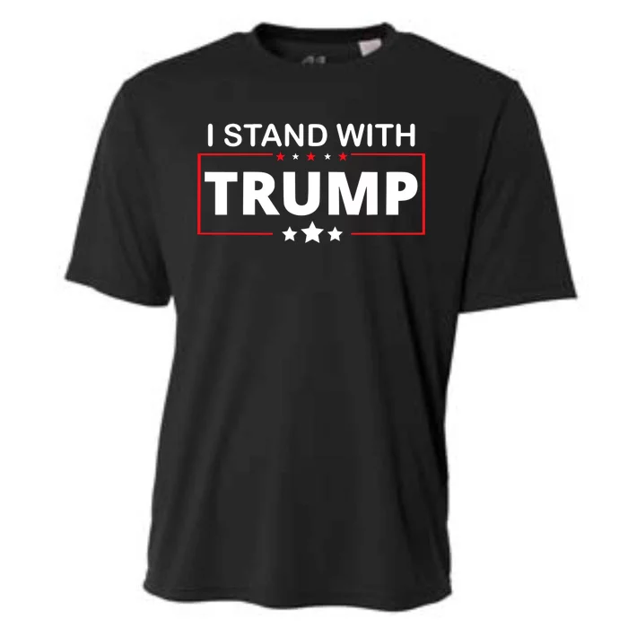 I Stand With Trump Cooling Performance Crew T-Shirt