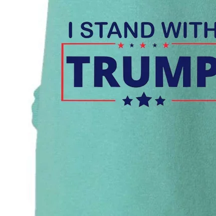 I Stand With Trump Doggie 3-End Fleece Hoodie