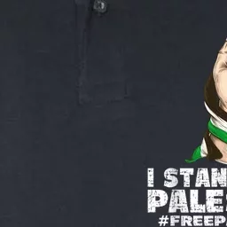 I Stand With Palestine For Their Freedom Free Palestine Softstyle Adult Sport Polo