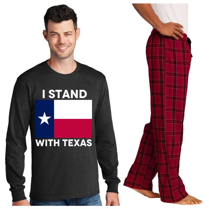 I Stand With Texas Scotus Decision I Support Texas Long Sleeve Pajama Set