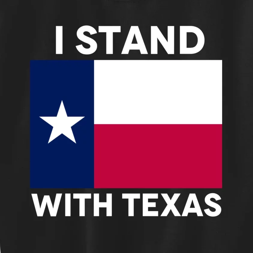 I Stand With Texas Scotus Decision I Support Texas Kids Sweatshirt