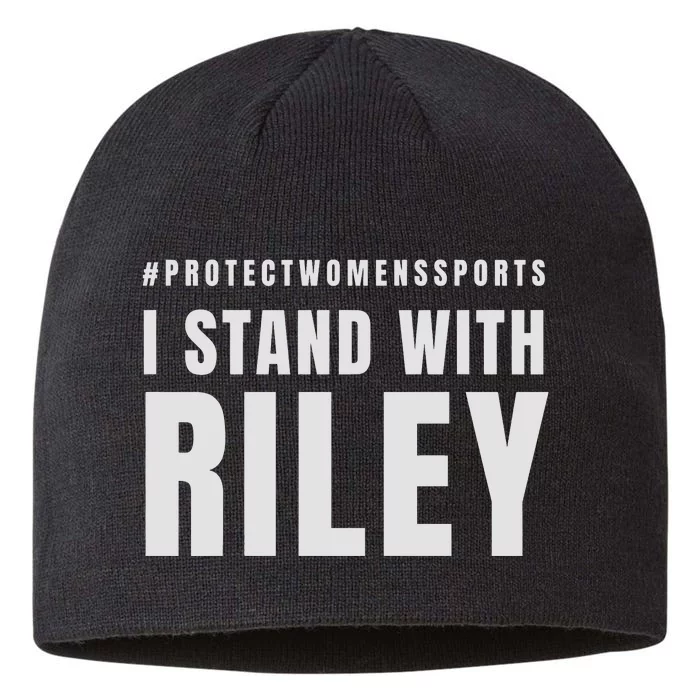 I Stand With Riley 8 1/2in Sustainable Knit Beanie