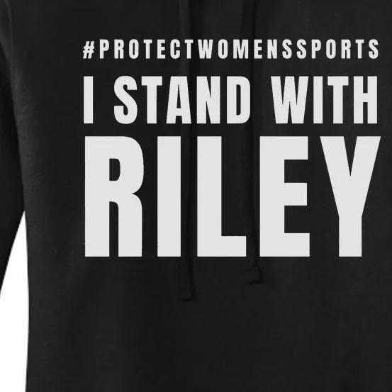 I Stand With Riley Women's Pullover Hoodie