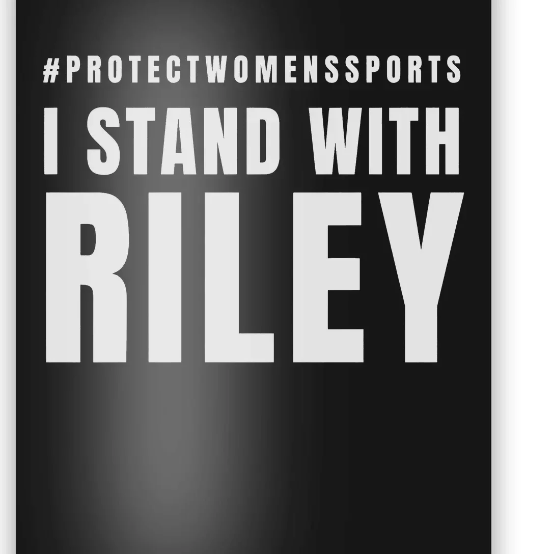 I Stand With Riley Poster