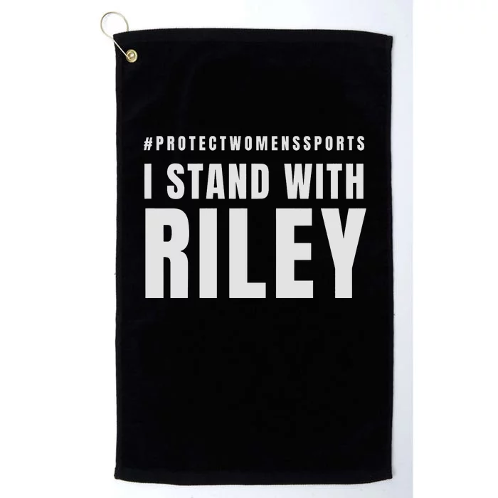 I Stand With Riley Platinum Collection Golf Towel