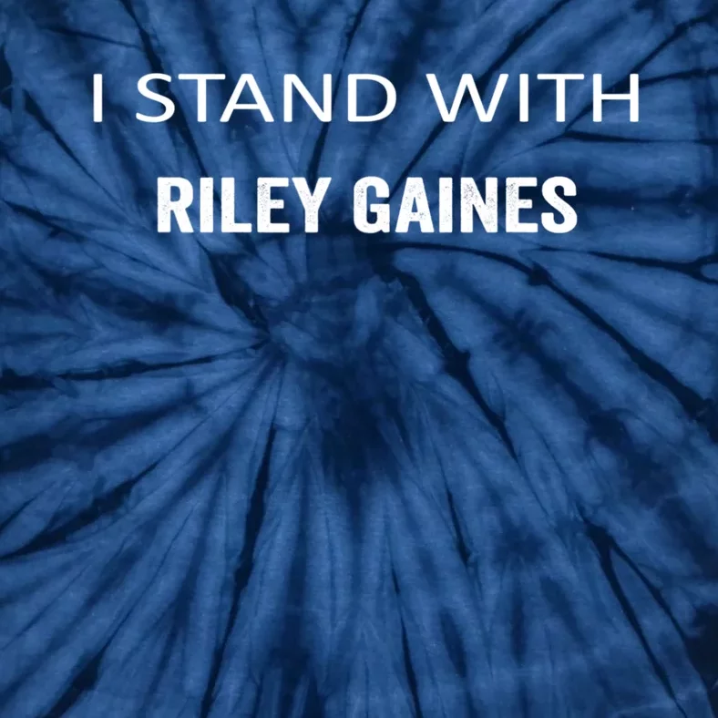 I Stand With Riley Gaines Tie-Dye T-Shirt