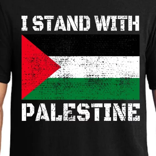 I Stand With Palestine Palestinian Flag Free Palestine Pajama Set