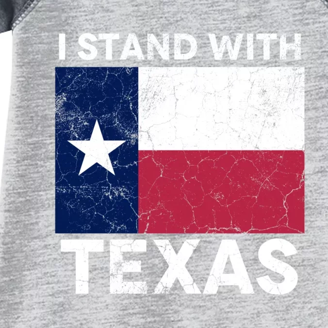 I Stand With Texas Scotus Decision I Support Texas Infant Baby Jersey Bodysuit