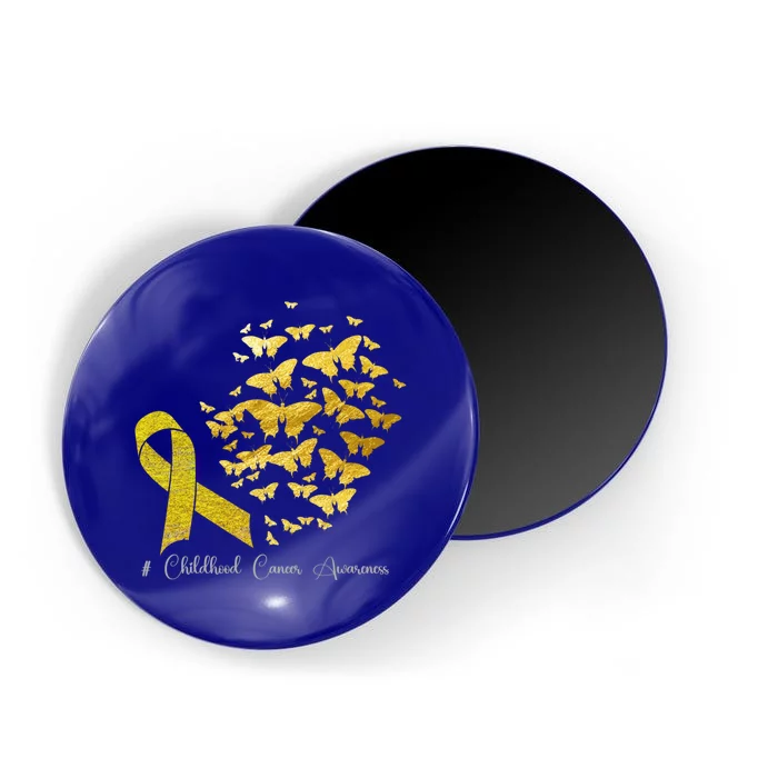 In September We Wear Gold Hood Cancer Awareness Gift Magnet