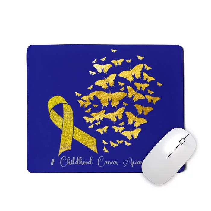 In September We Wear Gold Hood Cancer Awareness Gift Mousepad