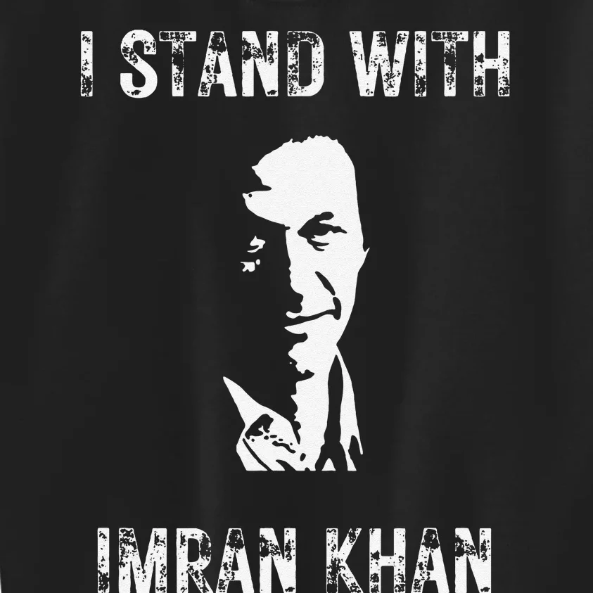 I Stand With Imran Khan Hope Absolutely Not Pakistan Pti Kids Sweatshirt