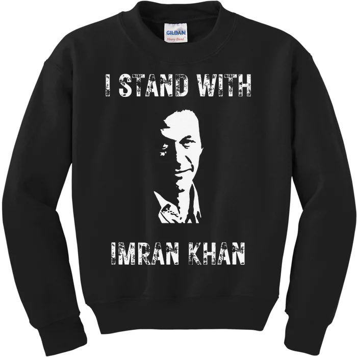 I Stand With Imran Khan Hope Absolutely Not Pakistan Pti Kids Sweatshirt