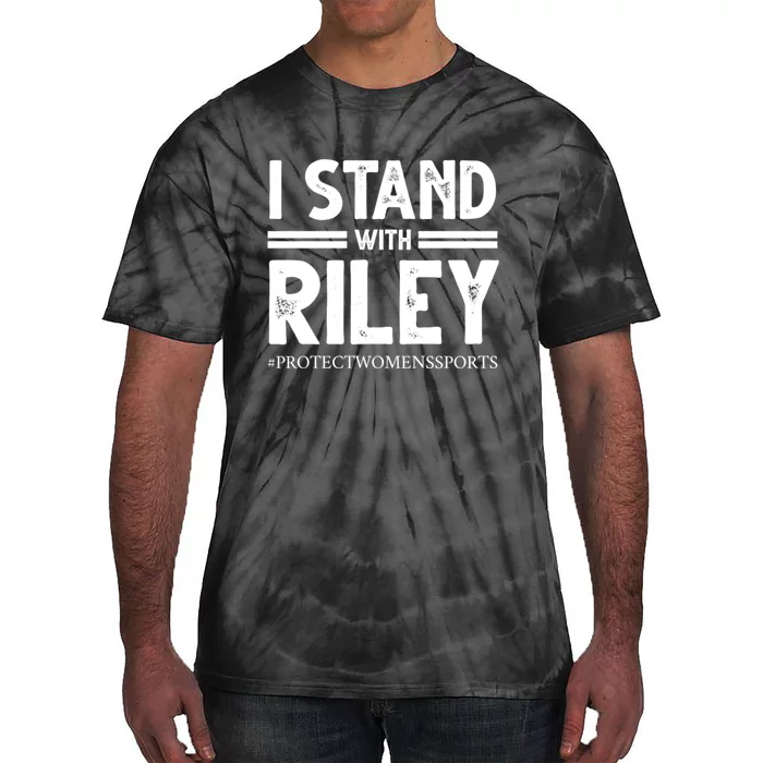 I Stand With Riley Gaines Tie-Dye T-Shirt