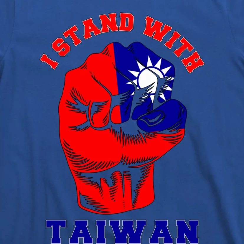 I Stand With Taiwan For Taiwanese Taipei Lover Traveler Gift T-Shirt