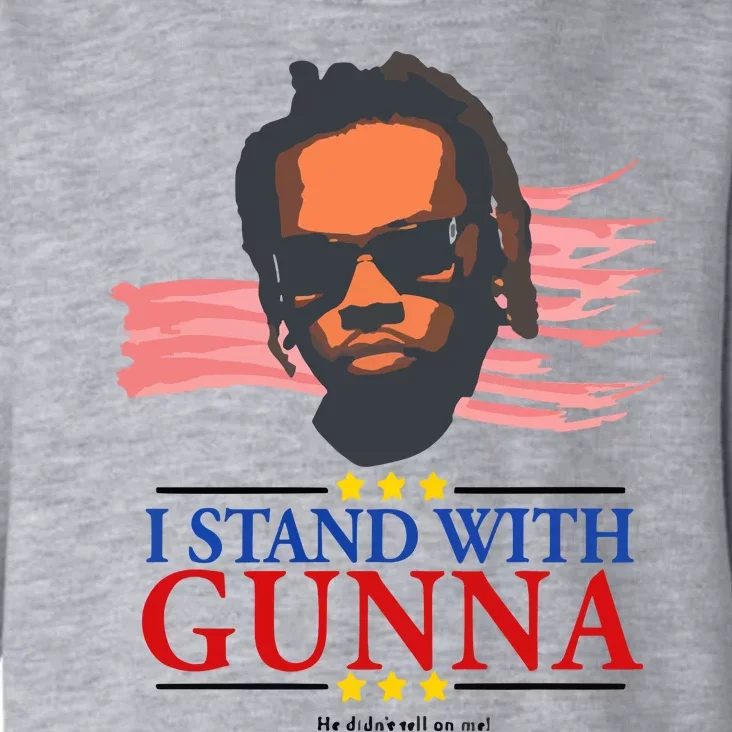 I Stand With G.U.N.N.A He Didn’T Tell On Me Toddler Hoodie