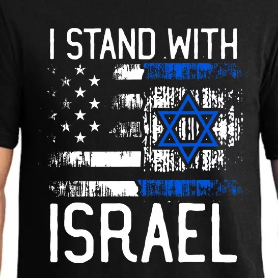 I Stand With Israel Jewish Support Group Matching Pajama Set