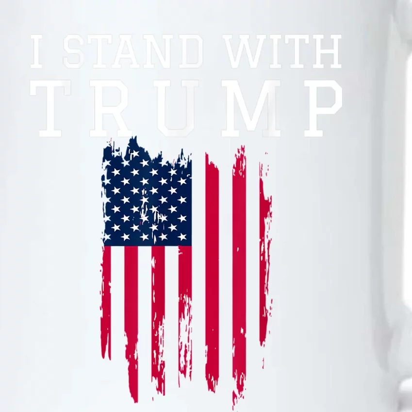 I Stand With Trump Pro Trump Supporter Free Trump Black Color Changing Mug