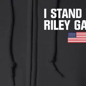 I Stand With Riley Gaines US Swimmer Save Womens Sports American Flag Full Zip Hoodie