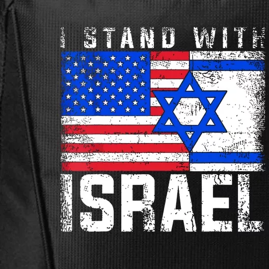 I Stand With Israel City Backpack