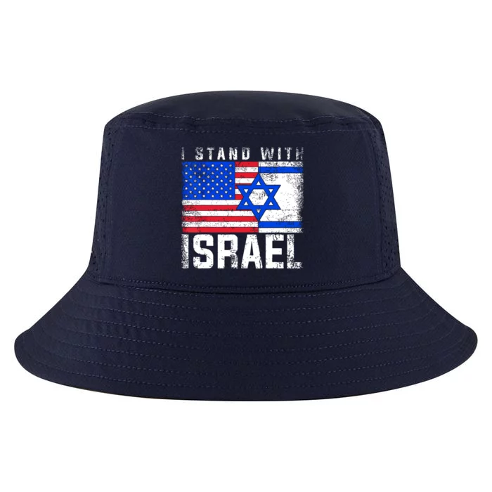 I Stand With Israel Cool Comfort Performance Bucket Hat