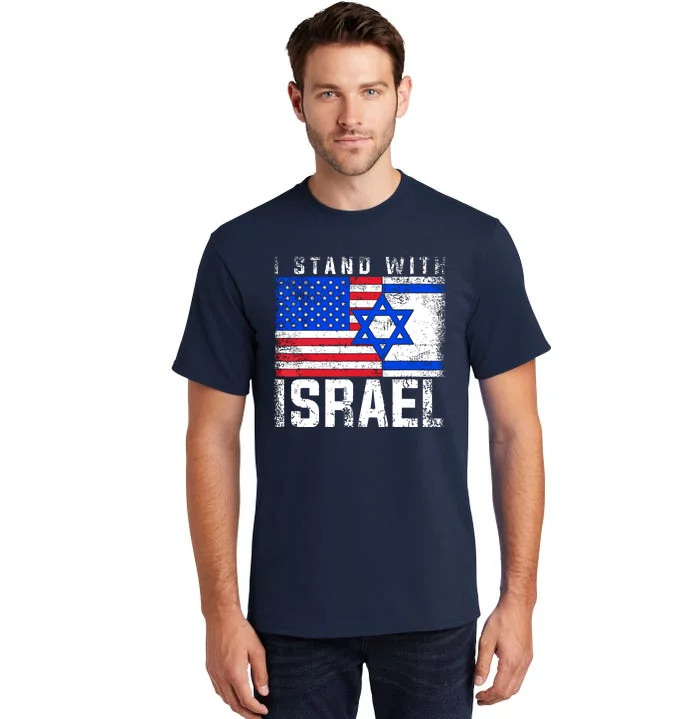 I Stand With Israel Tall T-Shirt