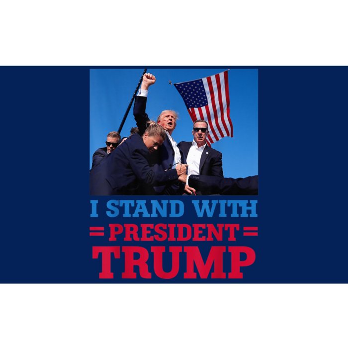 I Stand With President Trump After The Shooting At His Rally Pa Bumper Sticker