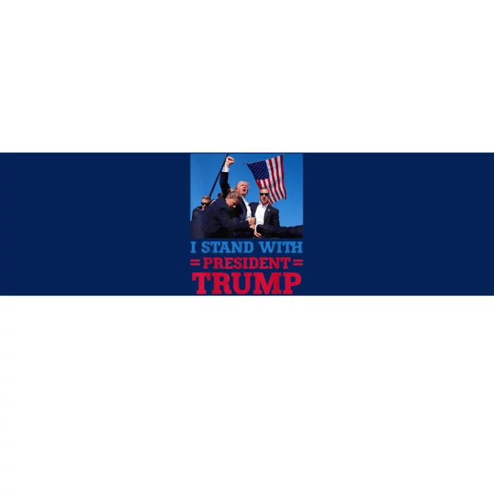 I Stand With President Trump After The Shooting At His Rally Pa Bumper Sticker