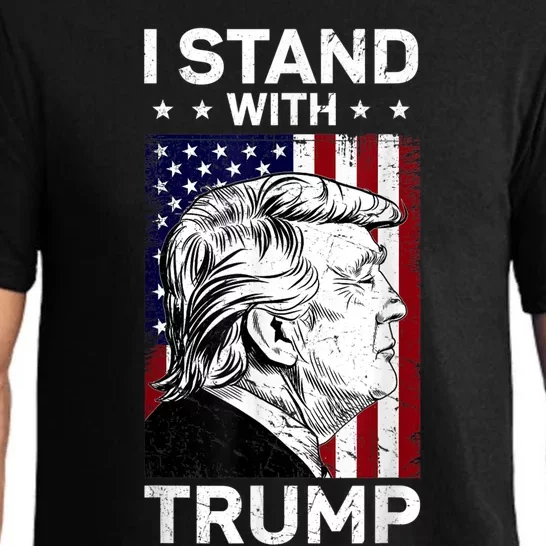 I Stand With Trump Pro Trump Free Trump Pajama Set