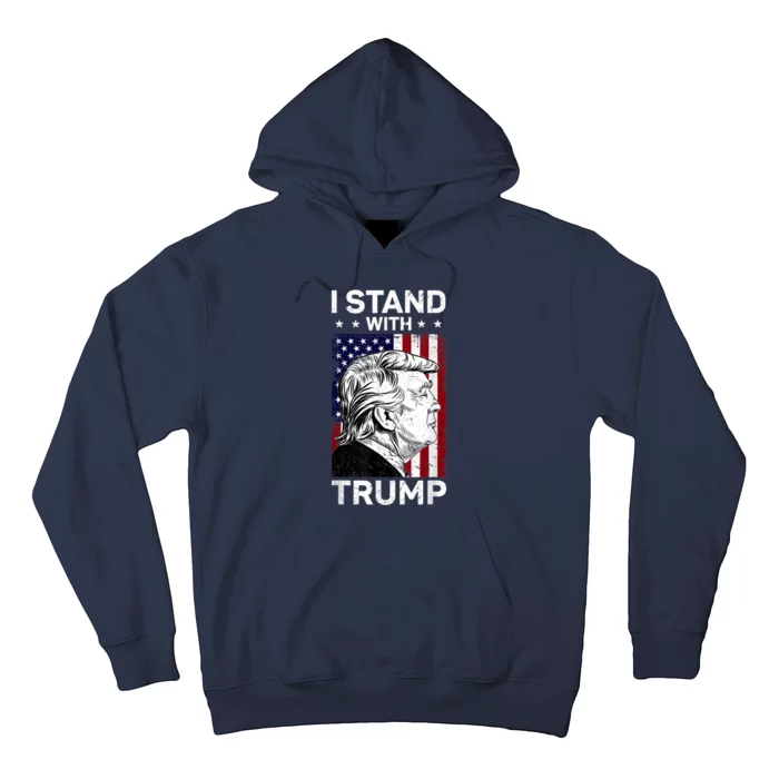 I Stand With Trump Pro Trump Free Trump Hoodie