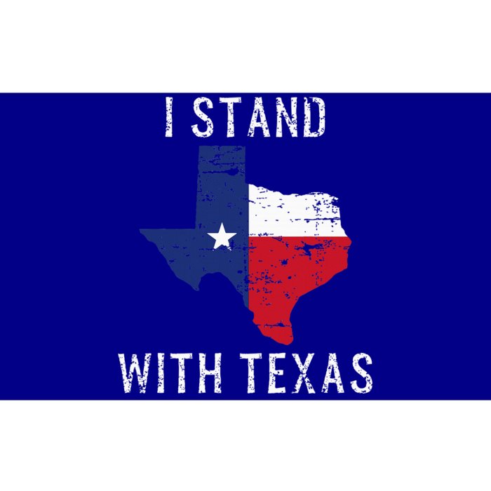 I Stand With Texas Bumper Sticker