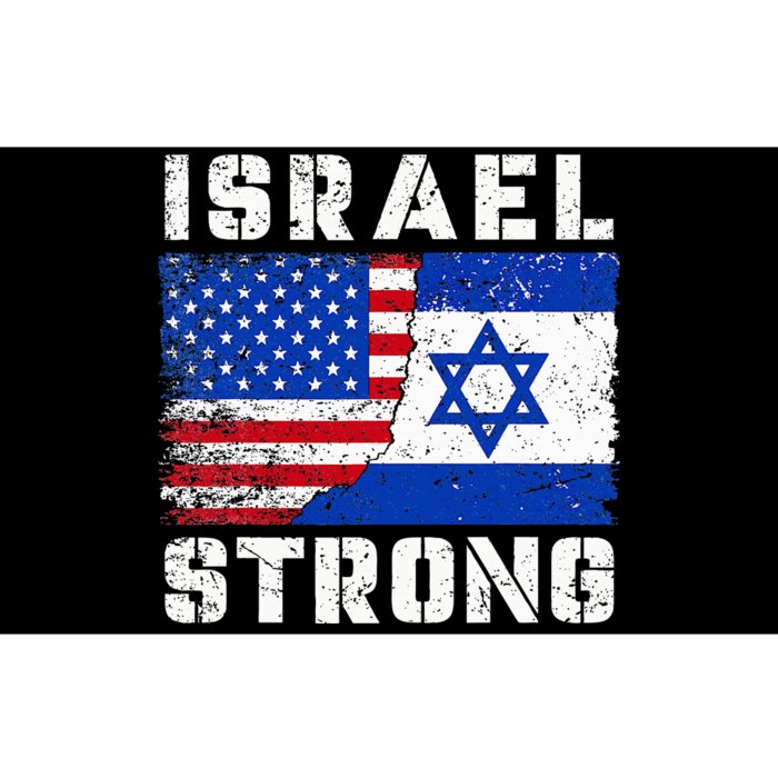 I Stand With Israel Pray For Israel US Israel Flag Bumper Sticker