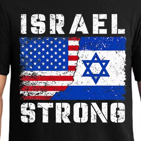 I Stand With Israel Pray For Israel US Israel Flag Pajama Set