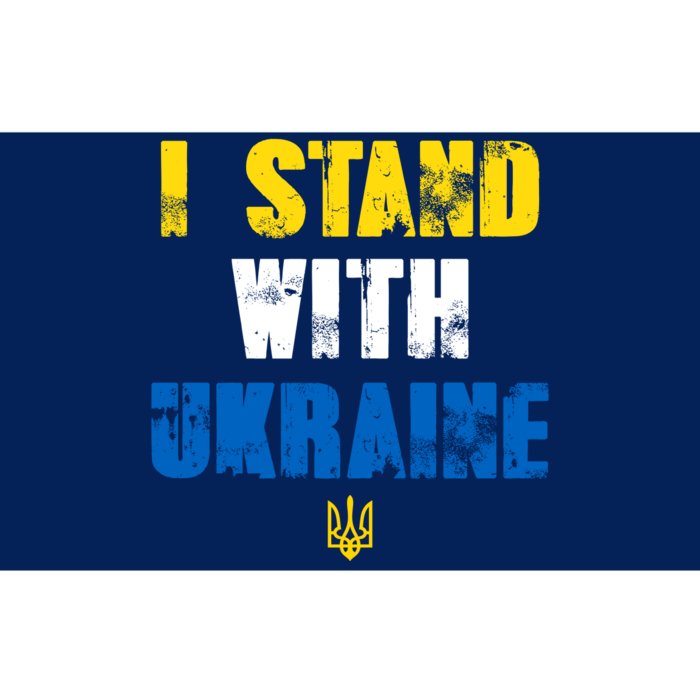 I Stand With Ukraine Bumper Sticker