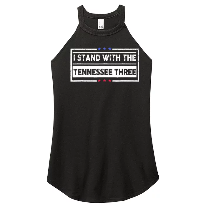 I STAND WITH THE TENNESSEE THREE Women’s Perfect Tri Rocker Tank