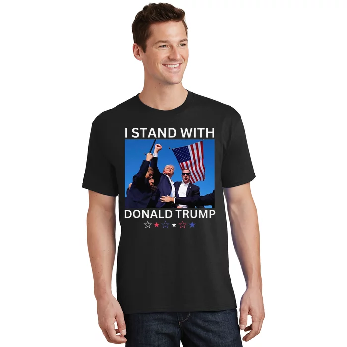 I Stand With Donald Trump After Shooting At Rally T-Shirt