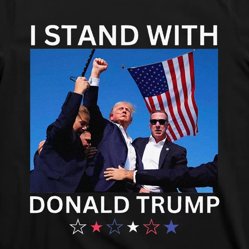 I Stand With Donald Trump After Shooting At Rally T-Shirt