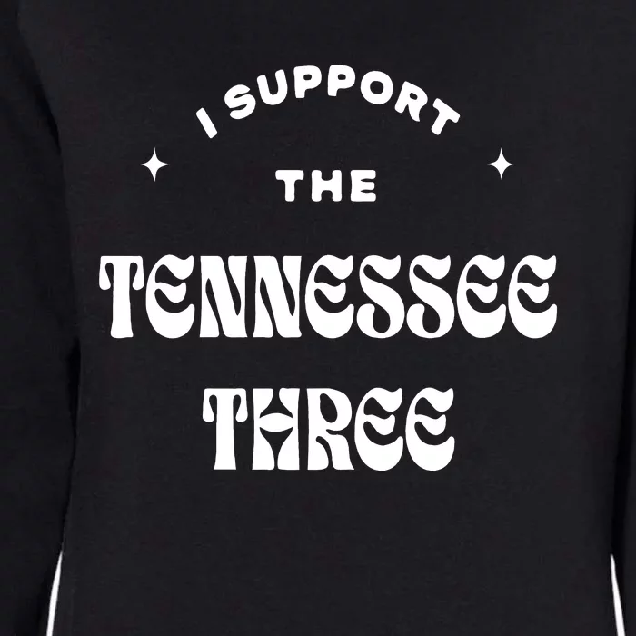 I Stand With The Tennessee Three Womens California Wash Sweatshirt