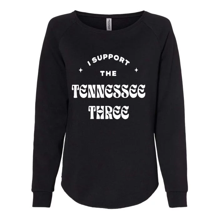 I Stand With The Tennessee Three Womens California Wash Sweatshirt