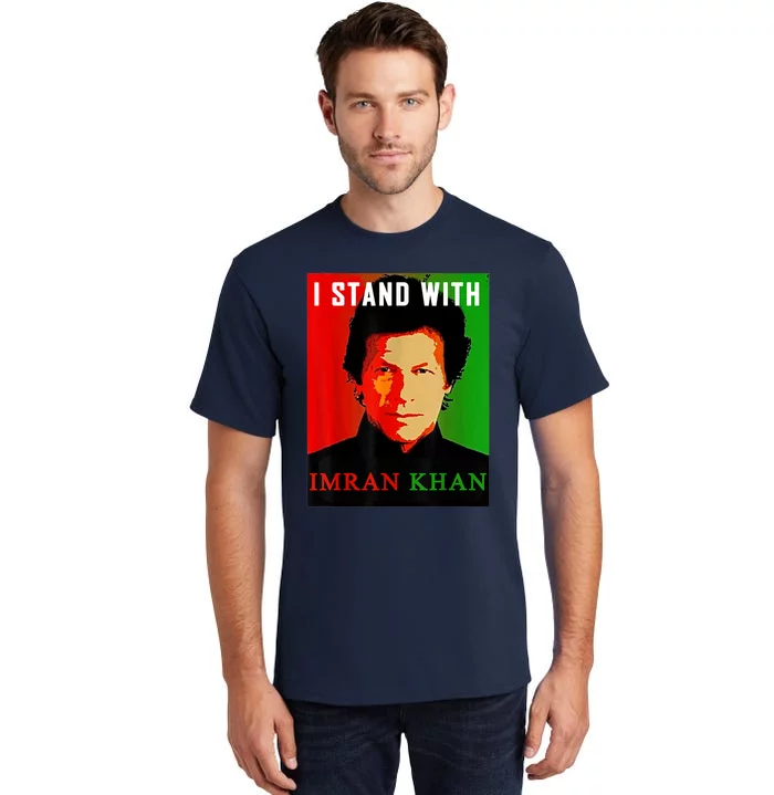 I Stand With Imran Khan PTI Pakistan Support Freedom Tall T-Shirt