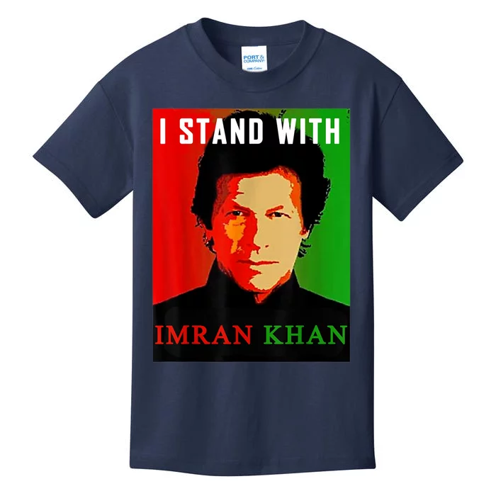 I Stand With Imran Khan PTI Pakistan Support Freedom Kids T-Shirt